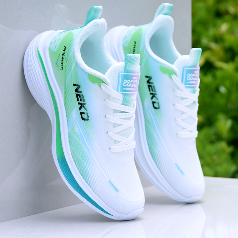 Trendy Brand Shoes for Men, Summer Sports Shoes, Ultra-Light Soft-Soled Mesh Travel Shoes, Breathable, Casual, Versatile, Shock-Absorbing Running Shoes