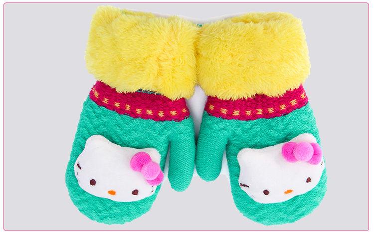 Gants pour fille HELLO KITTY en acrylique - Ref 2150508 Image 27