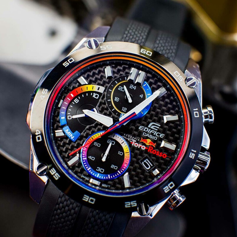 edifice red bull limited edition watch
