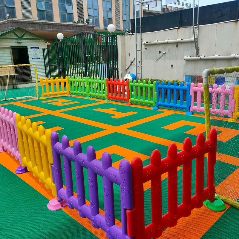 Playground Fence Plastic Barrier Safety Isolation Fence Children's Play Area Indoor Home Garden Outdoor Commercial Guardrail