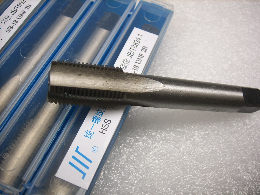 Cost-forming cylindrical pipe machine with screw tapping G1 16 G1 8 G1 4 G3 8 G1 G1 2 8 G5 8 threaded screw tap