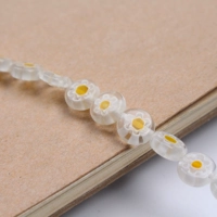 Прозрачная желтая сердцевина 10 мм, около 36 шт.