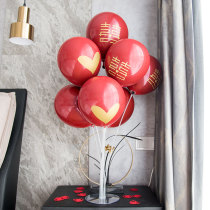 Wedding balloon table floating wedding wedding wedding room romantic decoration support net red proposal confession scene layout supplies opening