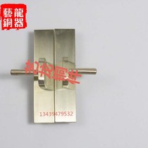 Hot sale antique new Chinese furniture simple cabinet door wardrobe thick copper handle pure white copper double open door handle