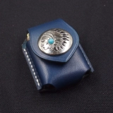 Кожаная зажигалка ручной работы, чехол, ретро сумка для техники, делается под заказ, воловья кожа, из натуральной кожи, увеличенная толщина