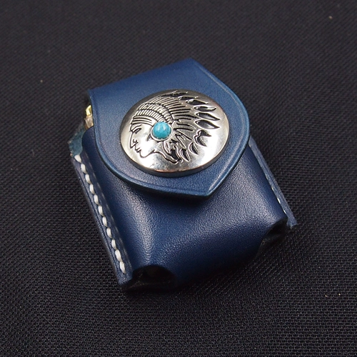 Кожаная зажигалка ручной работы, чехол, ретро сумка для техники, делается под заказ, воловья кожа, из натуральной кожи, увеличенная толщина