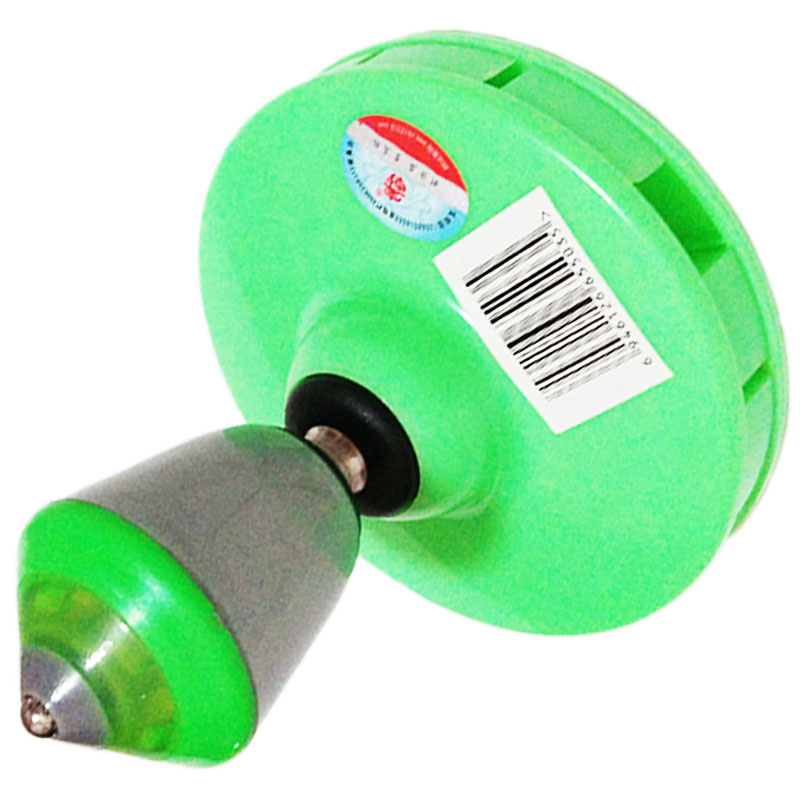 Fixed Dry Three Bearings Flying Saucer High Rev Air Bag Head Single Head Air Bamboo Fitness Practice Shake Shock Absorbing Head Single Wheel Quick Bell