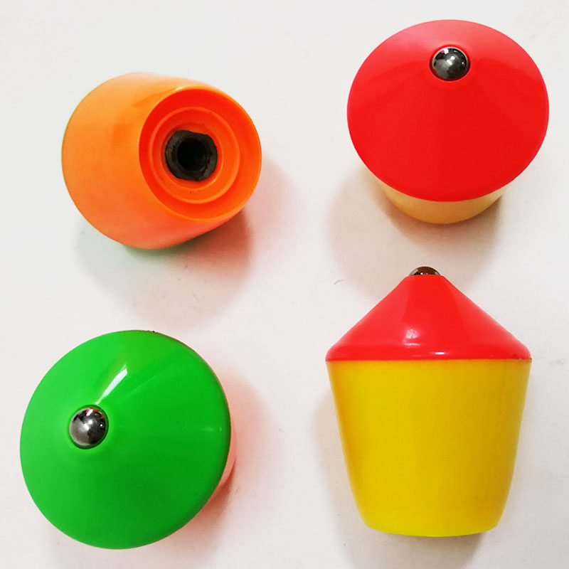 Dingqian brand cyclone-5II type diabolo plastic small head accessories Single head diabolo small head second generation five-axis small head