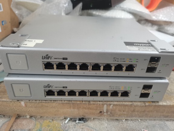 Unifi Switch 8 60W 150W Ubnt 8-Port Gigabit Poe Switch 802Af