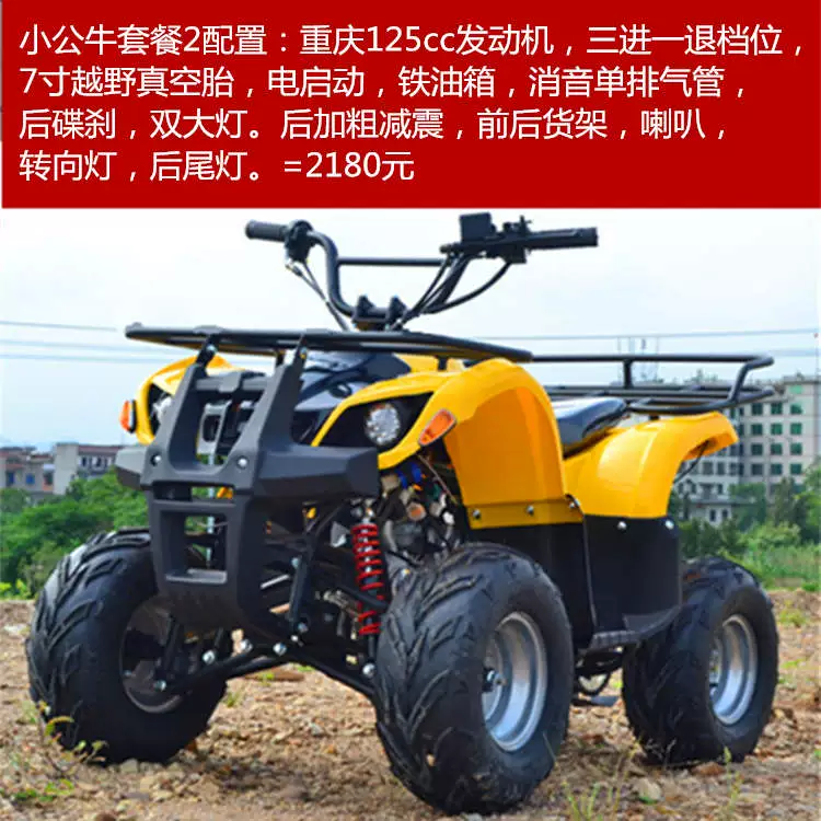 Zongshen Big Bull ATV 125-250CC Xe máy bốn bánh Bull Bull SUV ATV Mountain Bike xe máy điện trẻ em