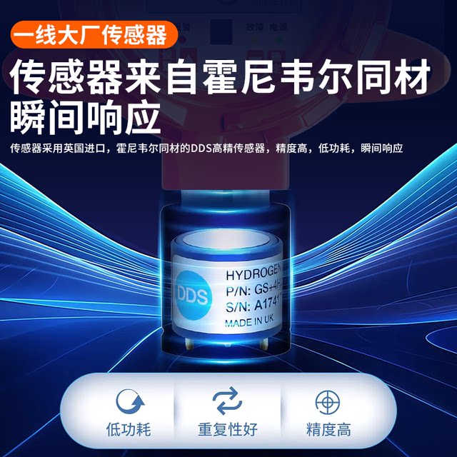 Oxygen Concentration Gas Detection Alarm, Explosion-Proof Laboratory Leak-Proof Fixed Oxygen Content Detector for Hospital Use