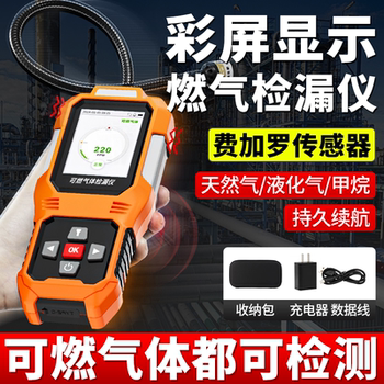 Coal Gas Detector, Natural Gas, Liquefied Gas, Combustible Gas Leak Detector, High-Precision Alarm, Leak Detector