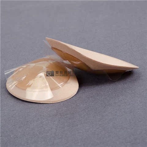 Dày ngực pad bọt biển silicone áo tắm đồ lót bra coaster chèn ngực nhỏ thoáng khí thu thập vú vô hình miếng độn bikini