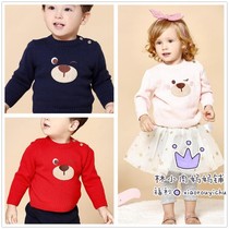  Special present 2019 winter new childrens clothing baby boys and girls knitted pullover sweater cute thick foreign style with cotton