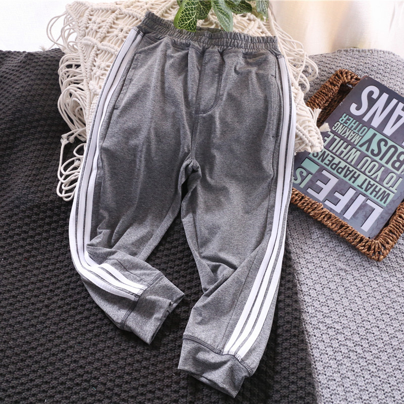 Mỏng boy sweatpants khô nhanh childrens chống muỗi quần bên dải 2020 mùa hè mới chân trẻ em lớn vừa và quần điều hòa không khí.