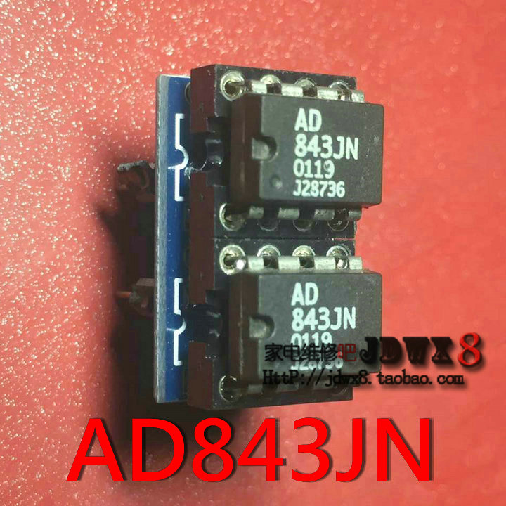 AD843JN AD843KN single op amp AD843 disassembly original word imported 8-pin plastic package