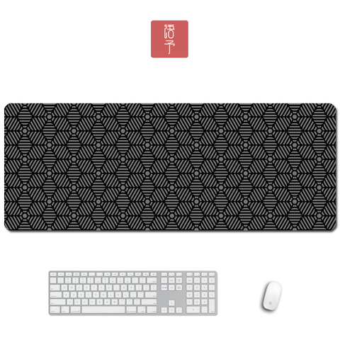 Geometric Pattern Large Gaming Mousepad, Desk Mat (5mm, 900x400mm) Phone Case
