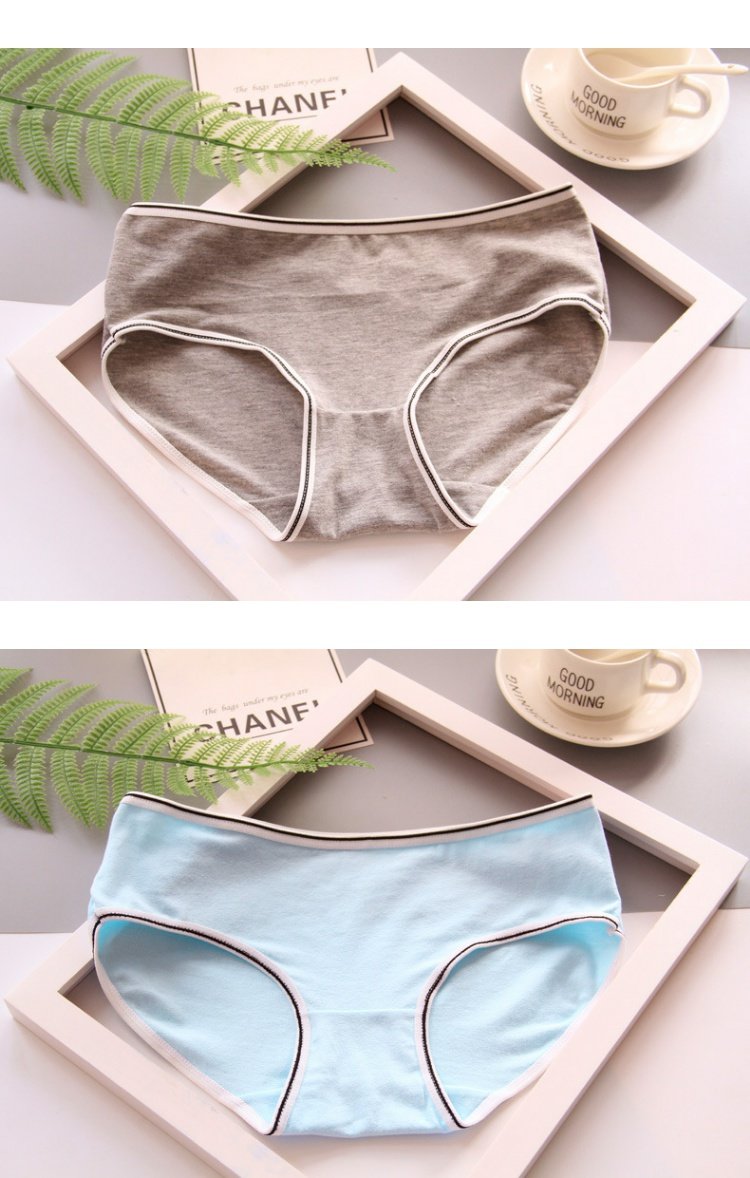 Quần áo thoáng khí nữ chất liệu cotton dễ thương Đồ lót phụ nữ cotton tam giác thoải mái kẹo màu quần eo thấp quần lót nữ gợi cảm