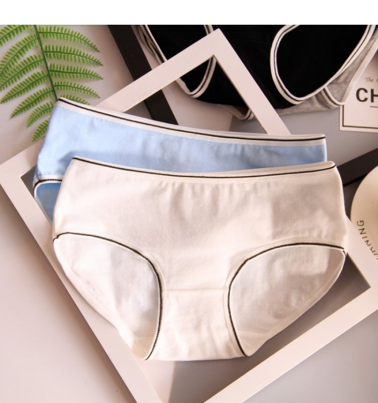 Quần áo thoáng khí nữ chất liệu cotton dễ thương Đồ lót phụ nữ cotton tam giác thoải mái kẹo màu quần eo thấp quần lót nữ gợi cảm
