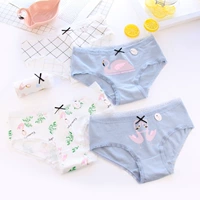 Dễ thương cotton cô gái túi hip flamingo quần lót nữ cotton eo phụ nữ cotton tam giác đáy quần bán buôn quần lót nữ cotton hoạt hình