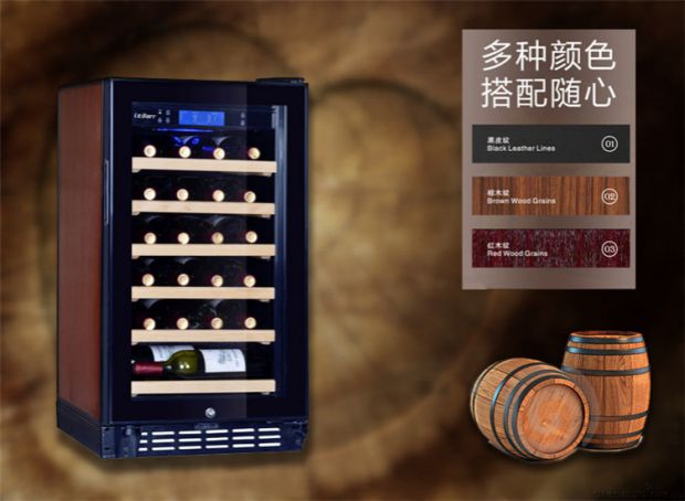 tủ rượu bằng gỗ đẹp Thanh nhạc LeBarr L22S thông minh nhiệt độ không đổi rượu làm mát rượu vang thanh mát thanh gỗ rắn kệ đặc biệt tủ rượu quầy bar