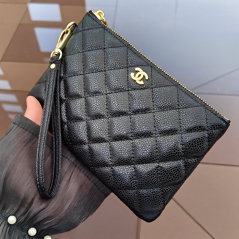 Caviar Mobile 2026 New Genuine Leather Wallet for Women, Long Zipper Coin Purse, Card Holder, Key Holder, Clutch Bag Caviar Mobile 2026 New Genuine Leather Wallet for Women, Long Zipper Coin Purse, Card Holder, Key Holder, Clutch Bag