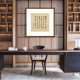 Chinese-style living room calligraphy calligraphy and painting famous handwritten authentic calligraphy works office fighting square hanging painting study murals