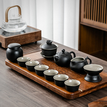 Small set of ceramic tea set kung fu tea set tea set tea cup tea tea set home