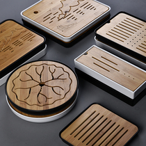 Minimalist Gongfu Tea Tea Tray Suit Mini Water Storage Dense Amine Dry Bubble Small Tea Table Day Style Bamboo Tea Totray