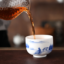 Teacup personal special ceramic master Cup single creative retro tea ceremony Cup Japanese tea tea cup small water Cup