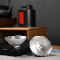 Gilt Doujia Cup kung fu tea set Tea Cup ceramic master Cup single cup large cup tea cup tea cup