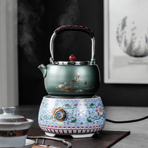 Tea Brewer automatic household steam glass cooking teapot Net Red office Puer electric pottery stove insulation steaming teapot