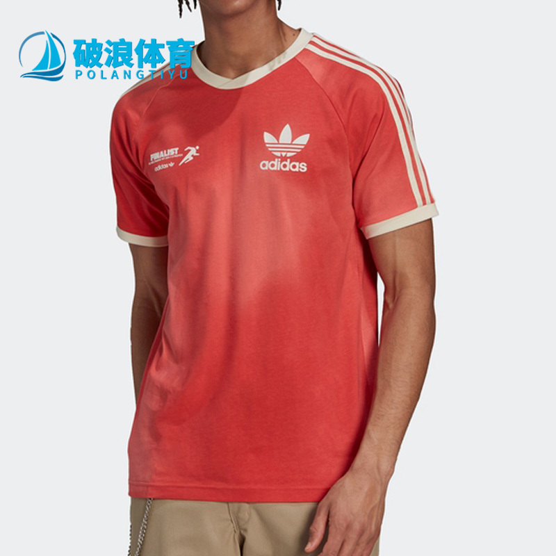 Adidas/Adidas Genuine Clover New Men's Summer Breathable Simple Sports Short-Sleeved T-Shirt Hl9276
