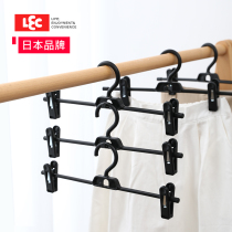 Japanese Inc trouser rack pant clip strong seamless household wardrobe skirt hanging pant multifunctional hanger plastic non-slip