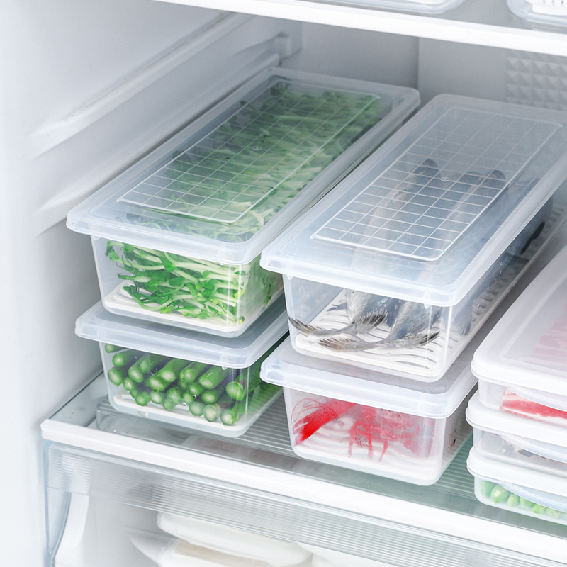 Japanese Double-Door Refrigerator Storage Box, Freezer Preservation Box, Food-Grade Draining Storage Box, Kitchen Organization Tool Japanese Double-Door Refrigerator Storage Box, Freezer Preservation Box, Food-Grade Draining Storage Box, Kitchen Organization Tool