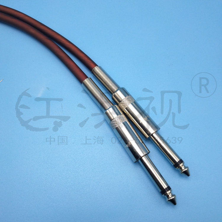 Sophomore core connector 6 35 change 6 35 trs6 5 to 6 5 mono channel audio connection wire to record guitar