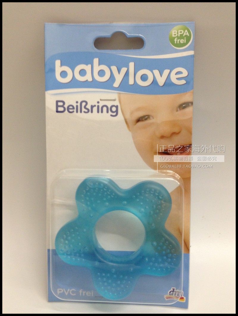 German babylove baby tooth bite gum ice cold analgesia without BPA March-Taobao