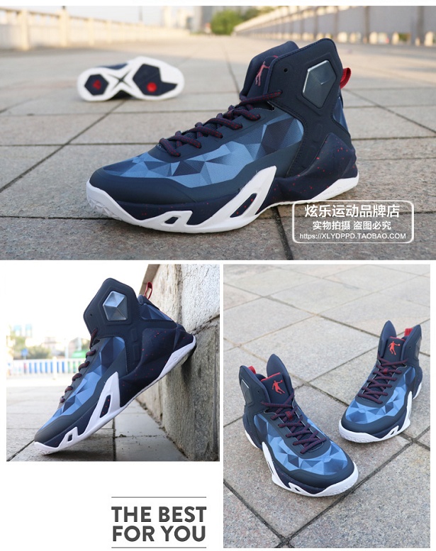 Giày bóng rổ Trung Quốc Jordan 2019 xuân chính hãng giày thể thao màu đỏ trẻ trung cao giúp giày xanh nam xuân giày thể thao nam đẹp 2021