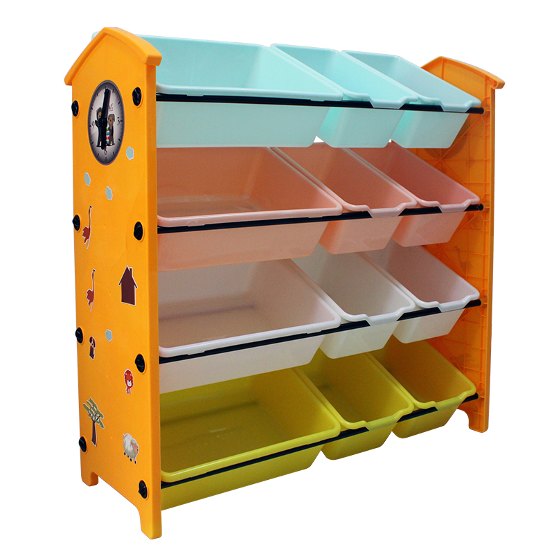 Children's toy storage shelf baby book shelf kindergarten home floor rack multi-layer storage cabinet large capacity