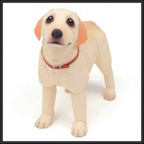 3D Paper Die Solid Puzzle Model Diy Hand Folded Paper Children Toy Animal Labrador Dog Pet Dog