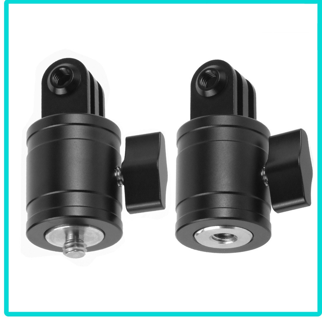 适用于GOPRO9/8/MAX 大疆Osmo Action 360度可旋转转换座小型云台