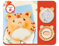 Модель обновления - тигр зодиака, подарочный бокс для молочных зубов