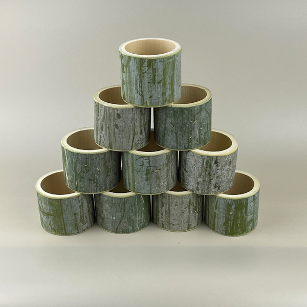 Bamboo Tube Stacking Game with Hollow Sections, No Bamboo Joints, Educational Game, Decorative Ornament, Wedding Event Banquet Natural Bamboo Product