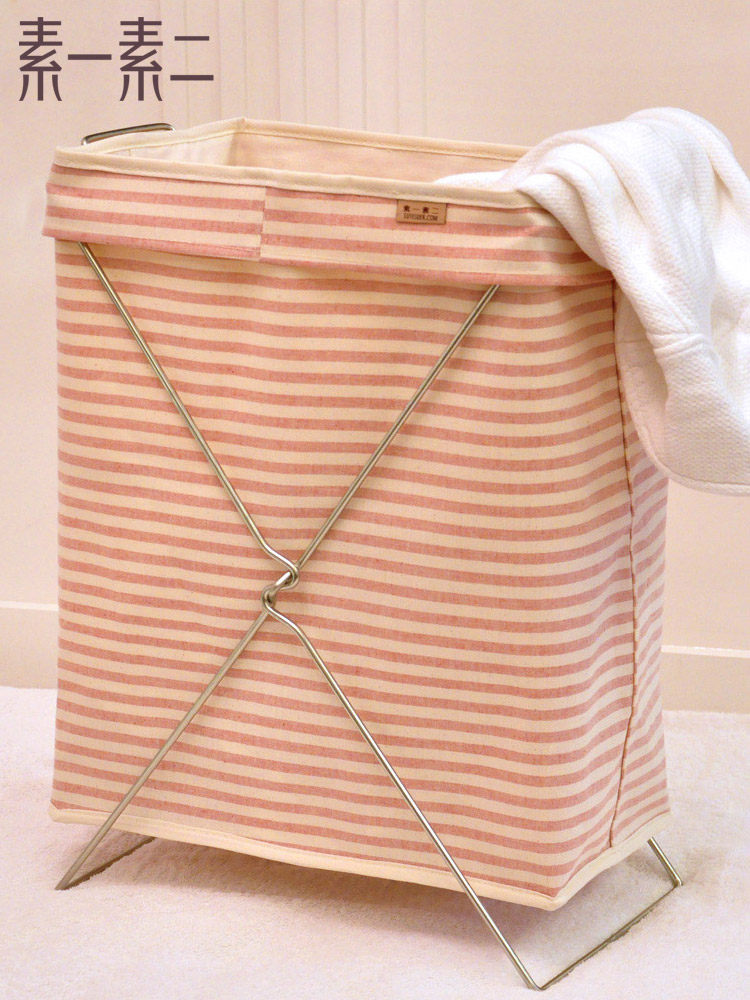 One and two dirty clothes basket waterproof folding laundry basket dirty clothes basket clothes dirty clothes barrel fabric large storage basket