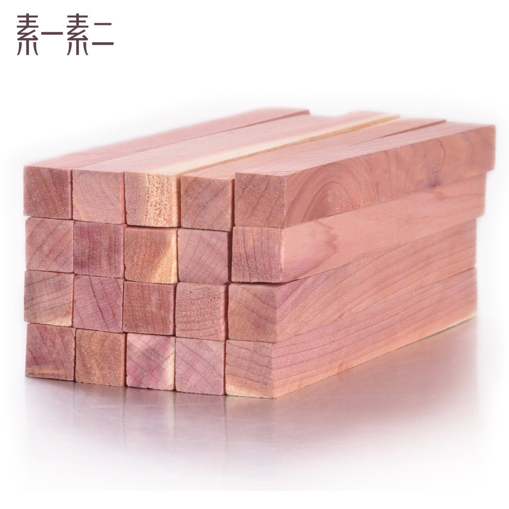 Vegetarian 2 natural red cedon wood block strips clothes overall cupboard indoor anti-bug-proof and moisture-proof and anti-smell