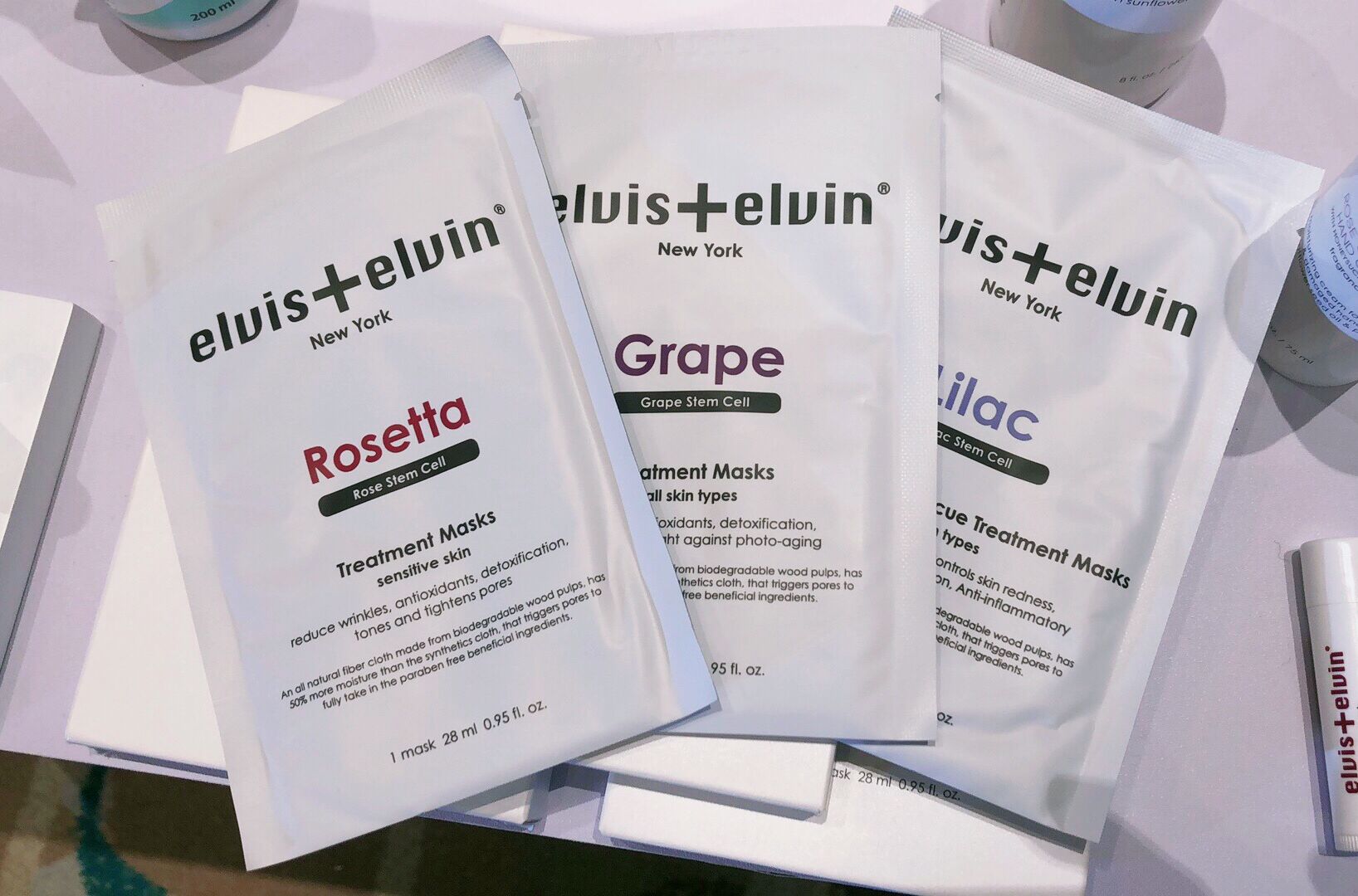 So what goes on Elvis ElvinEE Rose Grape Clove Botanical Revitalizing Mask Hydrating Soothing