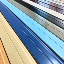 Skirting white black 6cm solid wood floor corner 7cm 10cm 5cm flat European style simple 8 wall stickers 4