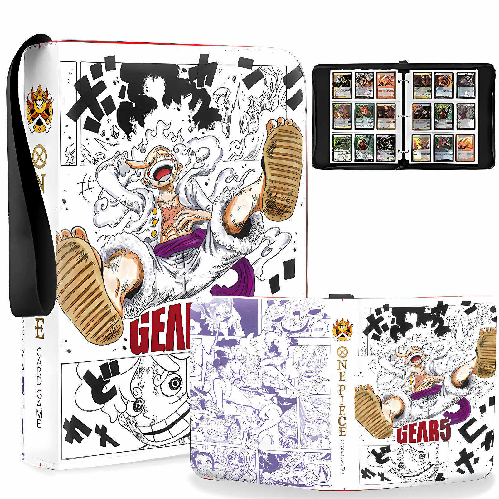 One piece card binder - luffy card storage album recommendation!  high-value, four-grid/nine-grid card