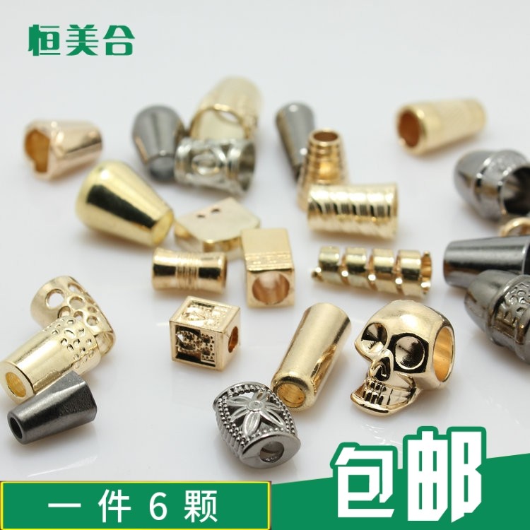 Stop rope buckle elastic adjustment metal bell accessories button button clothes tightening drawstring accessories waistband buckle female