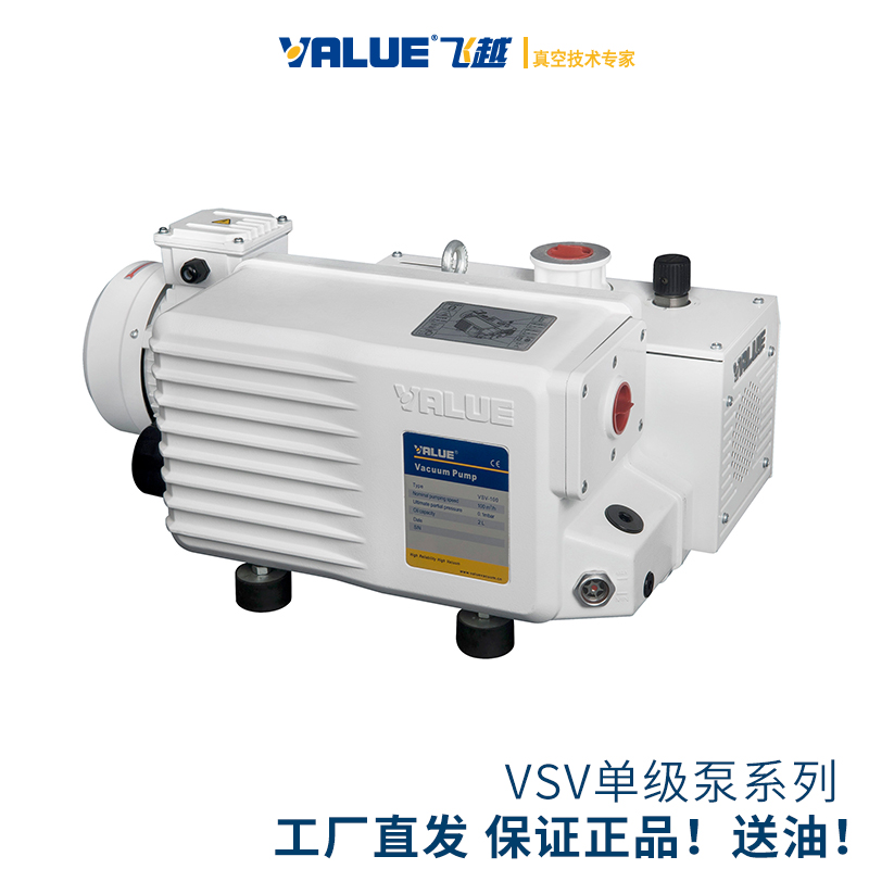 Value fly over single stage rotary vane vacuum pump VSV-020 22 28 40 65 100 160 200 300